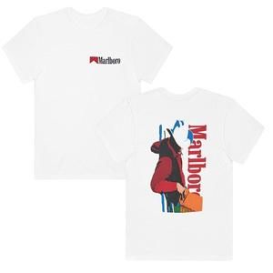 Vintage Marlboro Cigarettes Shirt Americana Cowboy Marlboro Shirt 2 Sided